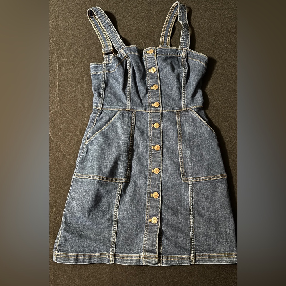 H&M women’s Jean mini dress size small